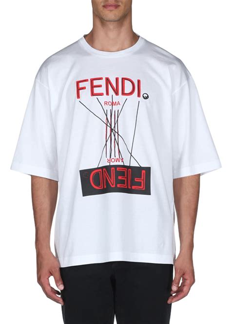 fendi tee men|fendi fiend t shirt.